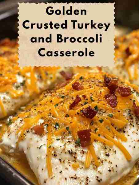 Creamy Ranch Bacon Chicken Bake Ingredients: - 4 boneless, skinless chicken breasts - 1 packet of ra...