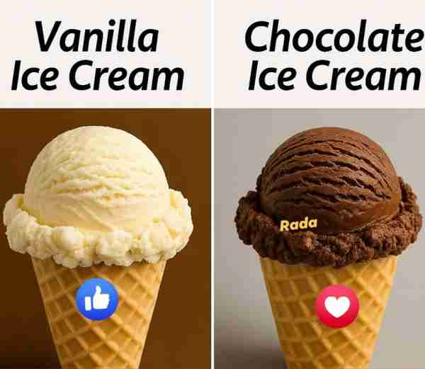 🍦🤍 Vanilla Ice Cream Vanilla ice cream is a timeless classic, made with creamy milk, sugar, and fr...