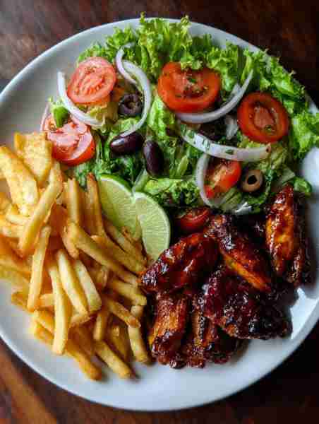 Buffalo Chicken Wings With Peri Peri Sauce Ingredients: - 2 kilos of chicken wings - 1 tsp smoked pa...