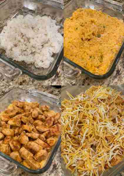 Queso Smothered Chicken Casserole Ingredients 1 pound chicken breast 1 tablespoon taco seasonings 2...
