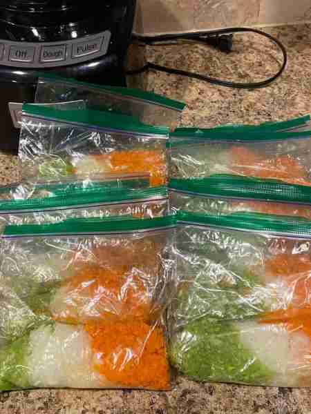 Had to restock my freezer with mirepoix. I don’t even vacuum seal it anymore since I use it in all o...