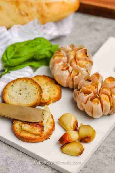 Comment RECIPE to get the recipe! Making roasted garlic in the air fryer is easy and so much quicker...