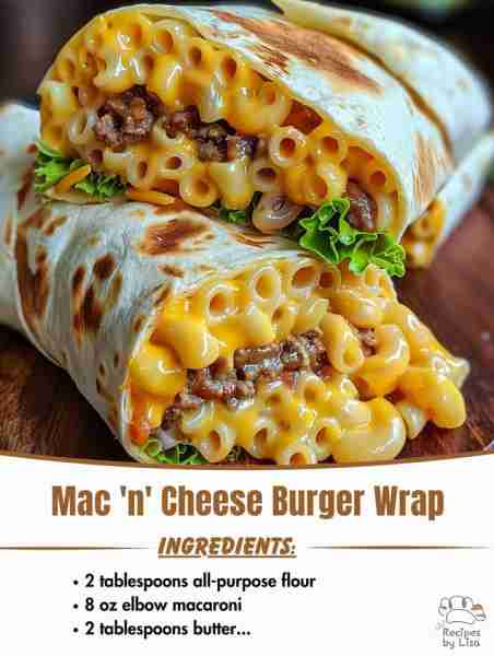 🍔🧀 Delicious Cheeseburger Wrap Recipe 🛒 Ingredients: • 1 lb ground beef (or ground turkey for lig...