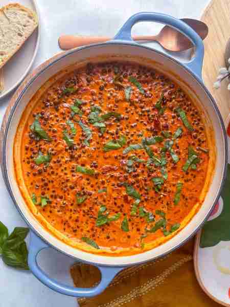 These are my "Marry Me" Lentils💍💕 The perfect one pot meal that's a cross between a stew and a sou...