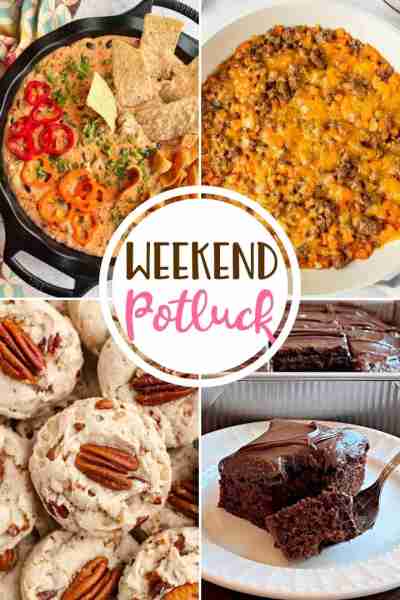⭐⭐⭐NEW WEEKEND POTLUCK RECIPES ⭐⭐ Happy Friday! We have some amazing recipes featured along wit...