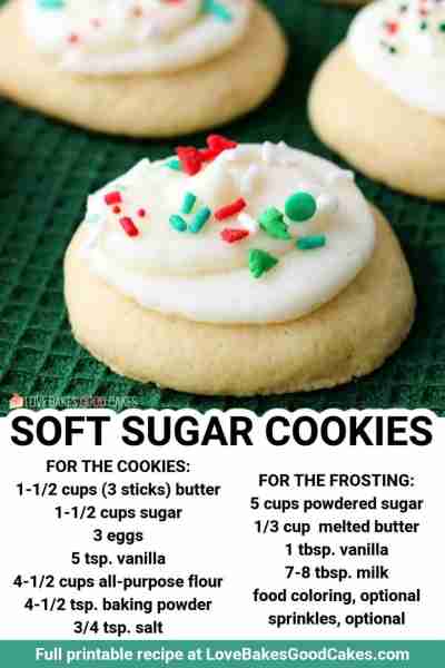If you’re looking for the BEST Soft Sugar Cookies – look no further! They’re perfect for the holiday...