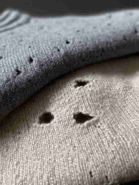 If you find these holes in your clothes, you better know what they mean. Full article👇💬