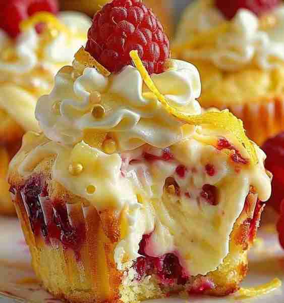 🧁 Raspberry Lemon Heaven Cupcakes ✨ What to Expect: • Soft, moist lemon cupcakes • A burst of rasp...