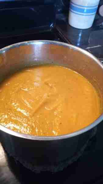 Made Butternut squash soup and it is fabulous! As usual, I read several recipes and then did my own...