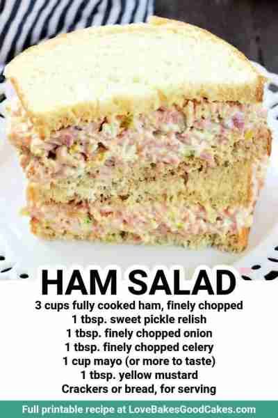 Put those leftovers to good use with this Iowa Ham Salad! It's great for sandwiches – or put it on c...