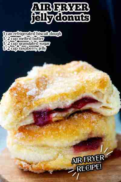 Recipe: https://airfried.com/air-fryer-jelly-donuts/ Making air fryer jelly donuts at home is so eas...
