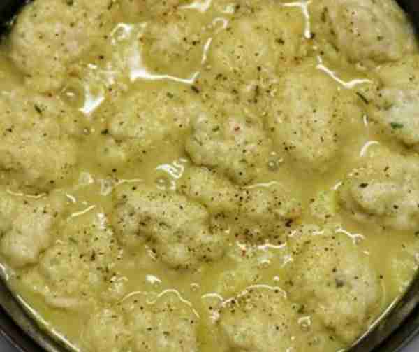 Fluffy little clouds of dumpling goodness!