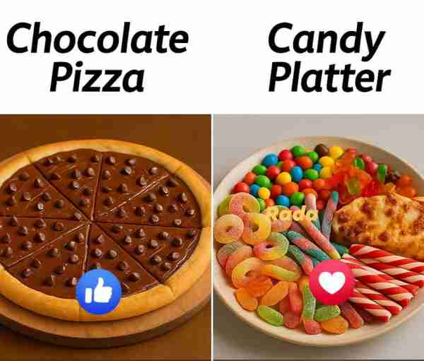 🍫🍕 Chocolate Pizza Chocolate pizza is a playful dessert that swaps savory toppings for sweet indul...