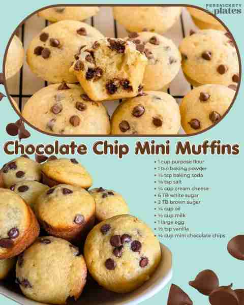 If your kids love Little Bites muffins, you'll love these homemade Chocolate Chip Mini Muffins even...