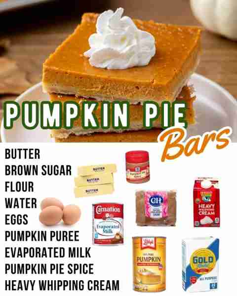 Craving pumpkin pie but want something easier? These bars bake up in about half the time and serve a...