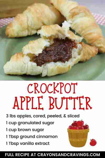 Cozy mornings start with apple butter 🍎 • 3 lbs apples • 1 cup white sugar • 1 cup brown sugar • 1...