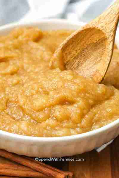 Comment RECIPE to get the recipe! Homemade applesauce is one of my favorite recipes for using fresh...
