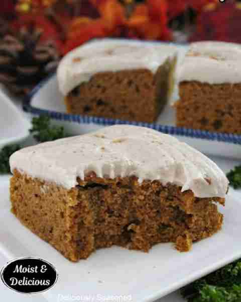 PUMPKIN BARS with Cinnamon Cream Cheese Frosting! 🎃🍂 These pumpkin bars combine moist, tender bars...