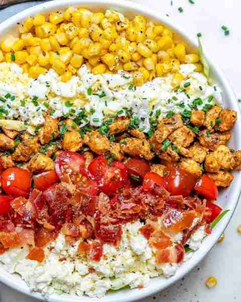 Chicken Cobb Salad - This chicken recipe is EXTRA flavorful. You’re going to LOVE the way it’s seaso...