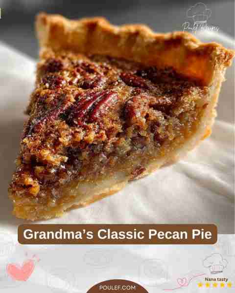 Grandma’s Classic Pecan Pie There's nothing quite like the sweet, nutty aroma of a pecan pie baking...