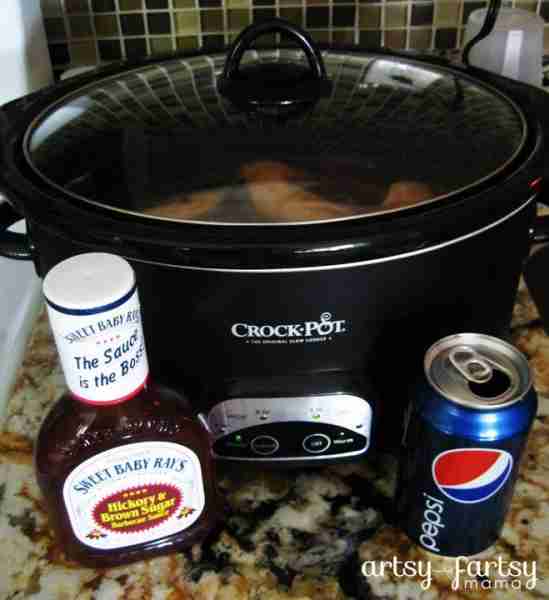 Slow Cooker BBQ Chicken Ingredients: 7-10 Chicken Tenderloins or 4-5 Chicken Breasts 16-20 oz Barbec...