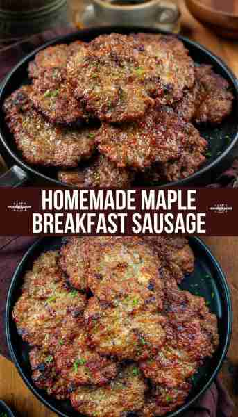 Breakfast just leveled up: sage, spice, and pure maple bliss! (I made extra and have used them for b...