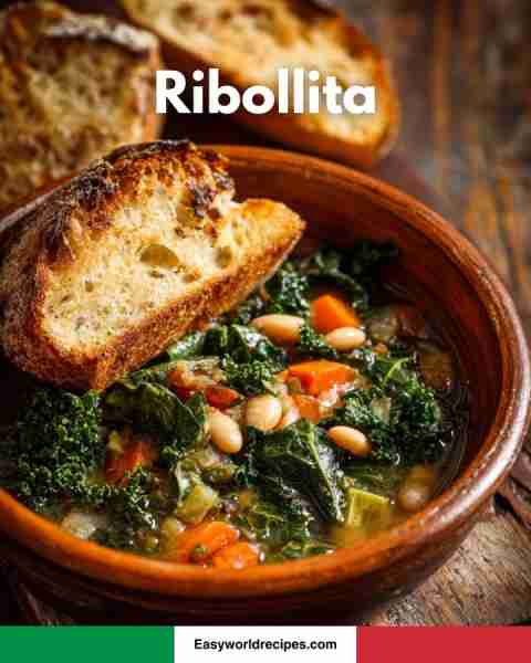 Ribollita — Tuscan soup recipe below 🥣🌿