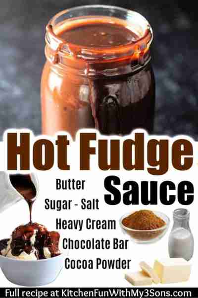 Full Recipe 👇 HOT FUDGE SAUCE - this is Heavenly! ❤️