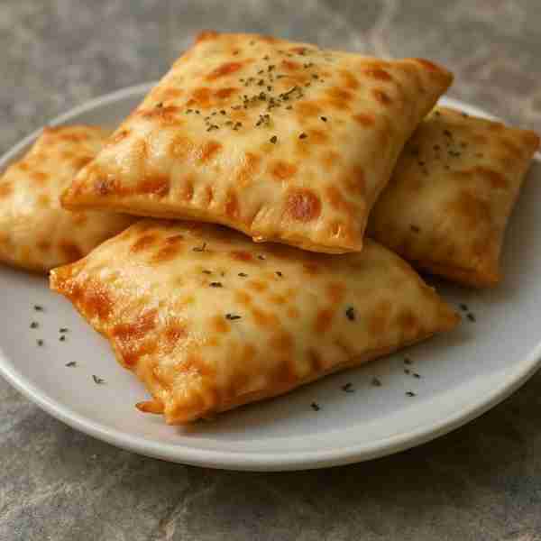 Homemade Easy Cheesy Pizza Pockets Introduction deesviral brings you a quick and cheesy snack that d...