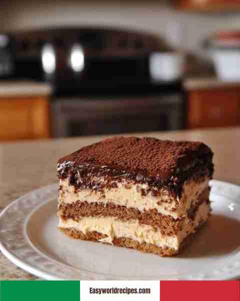 🍰 Tiramisu A world-famous Italian dessert made with layers of coffee-soaked ladyfingers, creamy mas...
