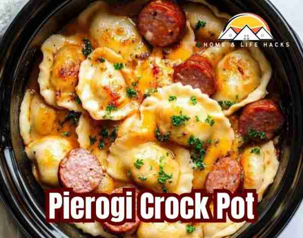 Pierogi Crock Pot Ingredients: - 1 package (16 oz) frozen pierogies - 1 cup chicken or vegetable br...