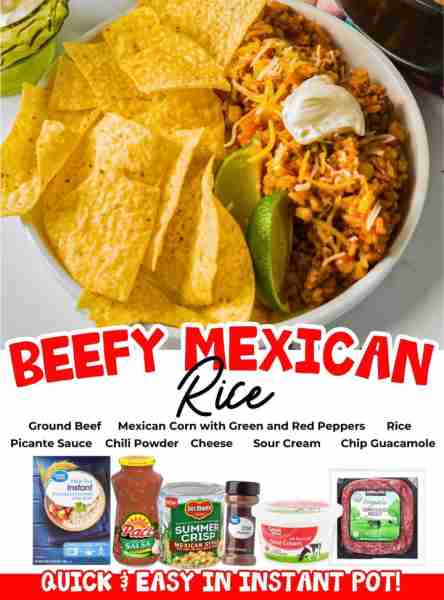 Beefy Mexican Rice!!! 💖 Makes a very flavorful and satisfying dish!!! RECIPE IN THE COMMETNS