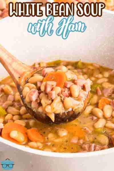 White Bean Soup with Ham is a comforting and creamy soup with veggies and herbs. It’s hearty, easy,...