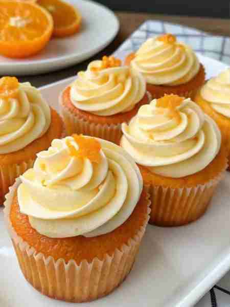 Orange Soda Cupcakes with Cream Cheese Frosting. The soda gives them a delightful orange flavor, and...