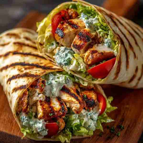 Mediterranean Chicken Gyro – Easy 30-Min Dinner For the Chicken Marinade 1.5 lbs boneless, skinless...