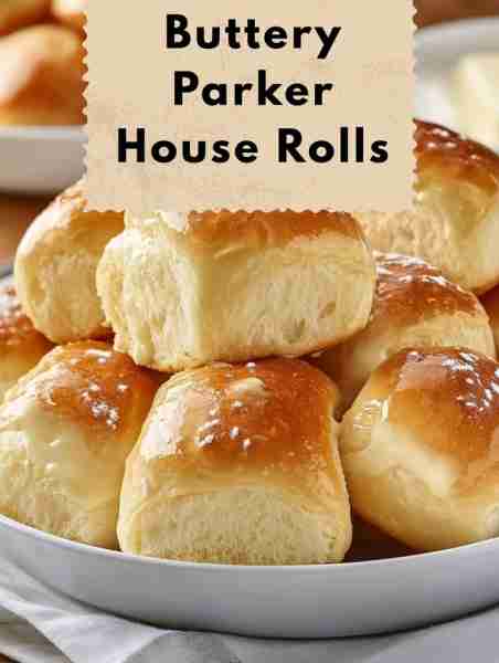 Buttery Parker House Rolls Ingredients: - 1 package active dry yeast - 1/4 cup warm water - 1 cup wa...