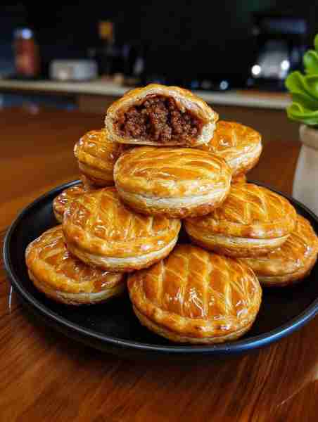 Keto Meat Pies Ingredients For the keto “pastry” crust: 2 cups shredded mozzarella cheese 2 oz cream...