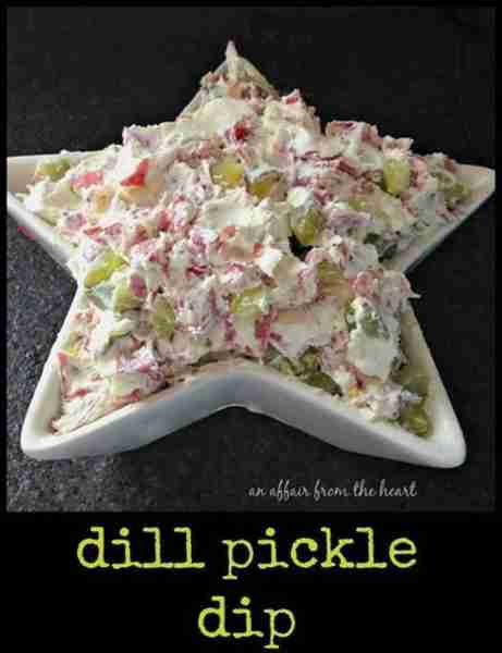 Dill Pickle Dip! 💖 💖 So perfect for a crowd because everyone loves it! RECIPE BELOW!😋
