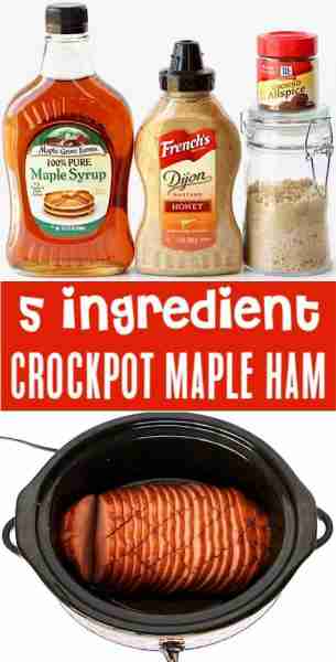 Best Crock Pot Ham Recipe! (Just 5 Ingredients) Ingredients 4.5 lb Boneless Fully Cooked Ham (make s...
