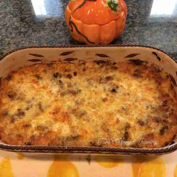 Meat Lover’s Breakfast Casserole This is a delicious breakfast casserole. Par cooking the veggies a...