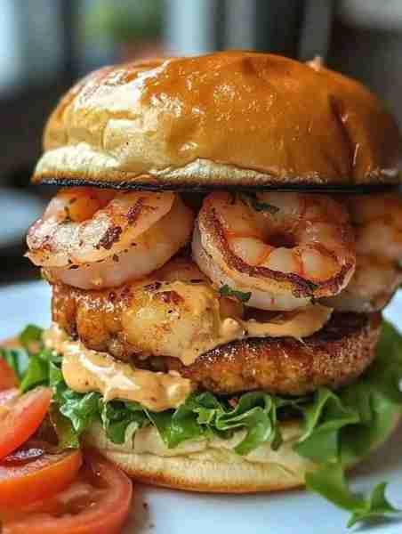 Say goodbye to boring burgers and hello to these delicious Shrimp Burgers! 🍤🍔 Perfect for a summer...