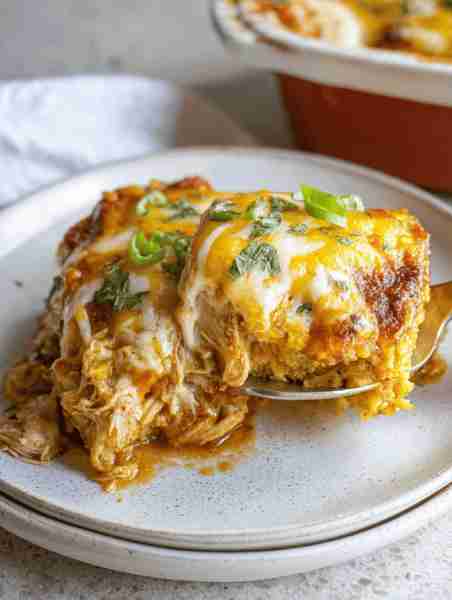 Sweet cornbread crust, tender chicken filling, and all the tamale flavors you love — this one’s a ke...