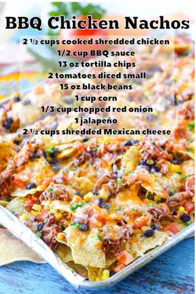 😋 LOADED Chicken Nachos 🏈 Get recipe in first comment below. 👇