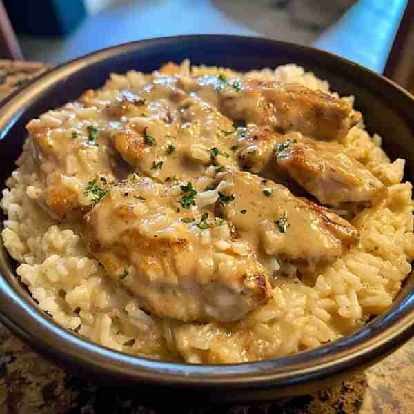 Nothing like smothered chicken 🍗 and rice 🍚 Recipe in First (c.o.m.m.e.n.t ).👇