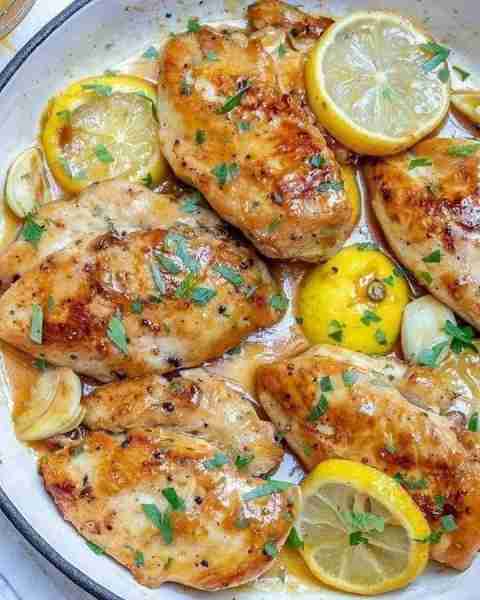 Easy + Delicious Honey Lemon Chicken is something I just can’t get enough of! Nothing too fancy, jus...