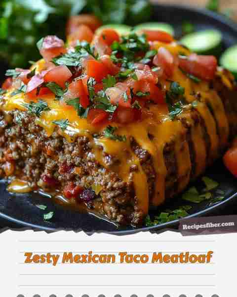 Zesty Mexican Taco Meatloaf 🌮🥩🌶️🧀 Deliciously spiced meatloaf with a Mexican twist! 📋 Ingredient...