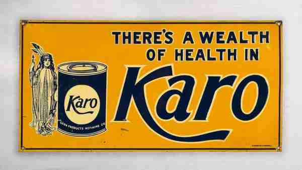 Karo is a popular brand of corn syrup. In vintage recipes you may often see corn syrup as an ingredi...