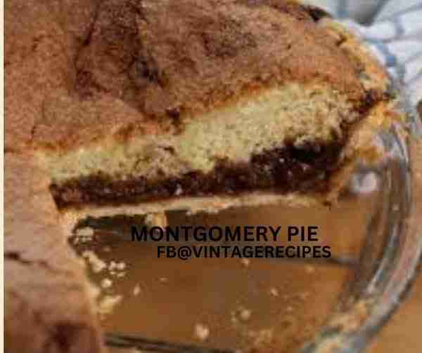 Montgomery Pie is a traditional Pennsylvania Dutch dessert with two distinct layers. It features a m...