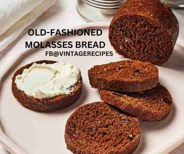 This is an old-fashioned steamed bread. The molasses gives this bread a rich, nutty taste. MOLASSES...