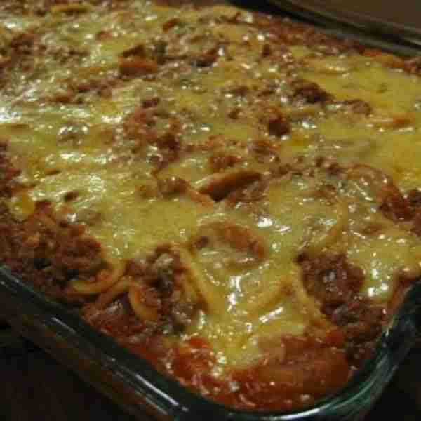 Baked Spaghetti Casserole Ingredients 1 (1 lb) box pasta 1/2 cup parmesan cheese... 2 eggs 1/3 cup m...
